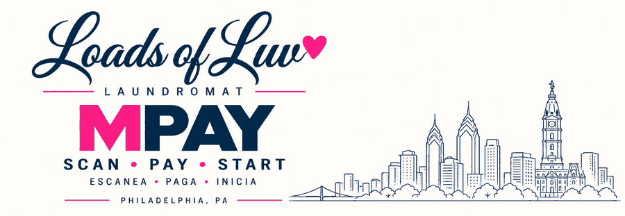 Loads of Luv Laundromat — MPAY — Scan, Pay, Start